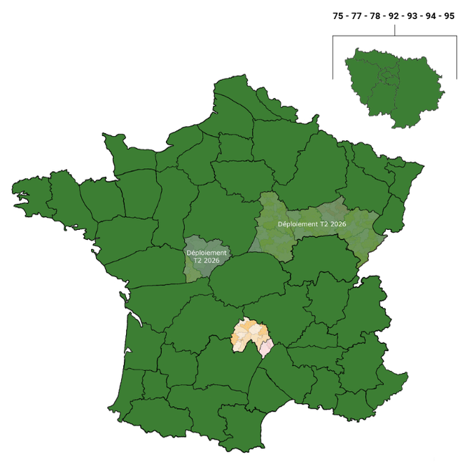 Carte Bretagne DIGITAL CAR